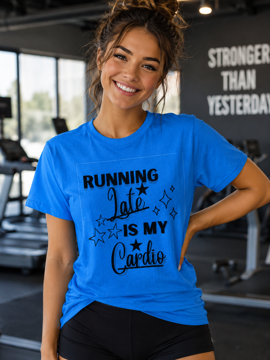 Running Late is my Cardio T-Shirt