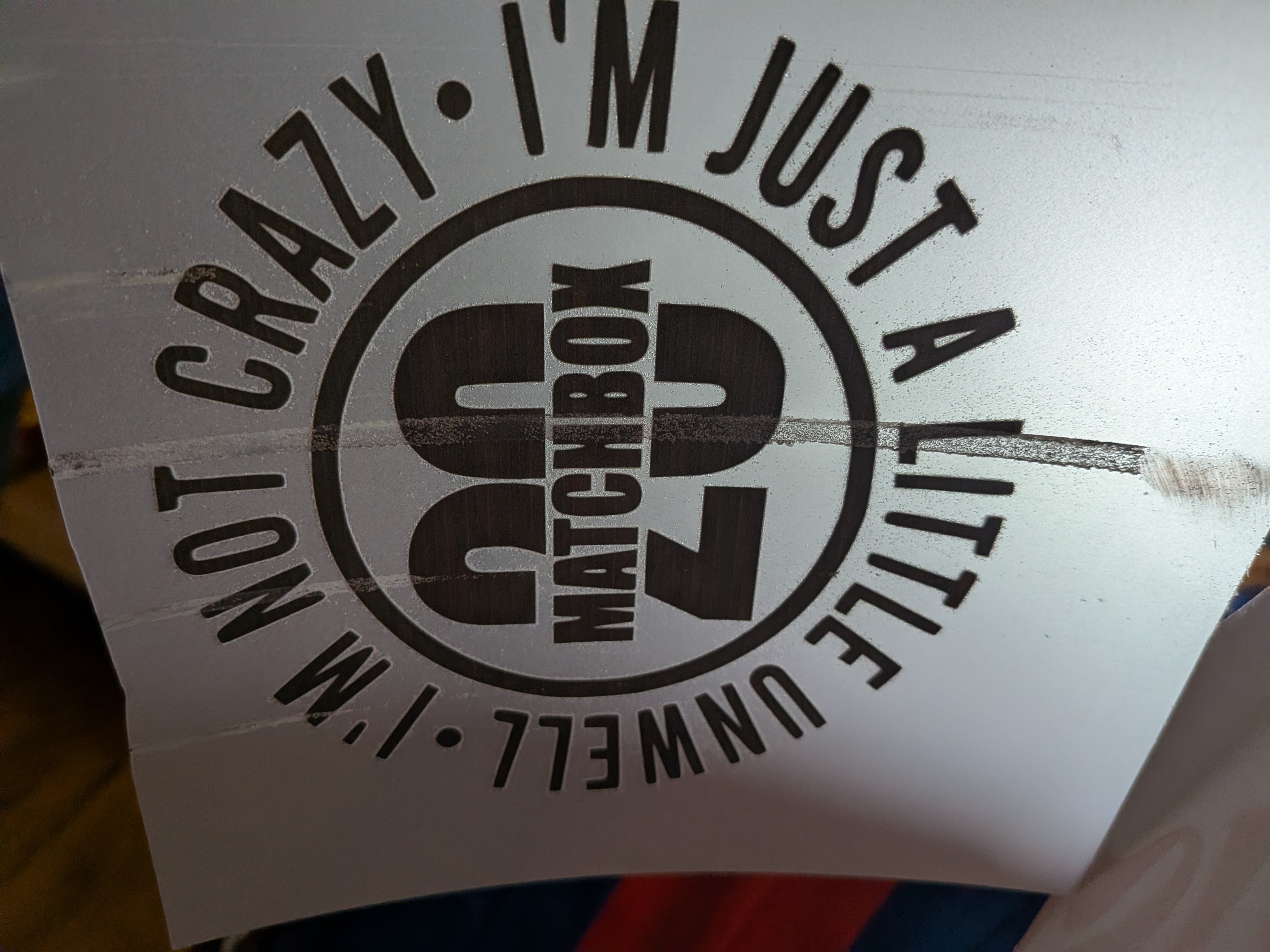 Iron on DTF matchbox twenty design